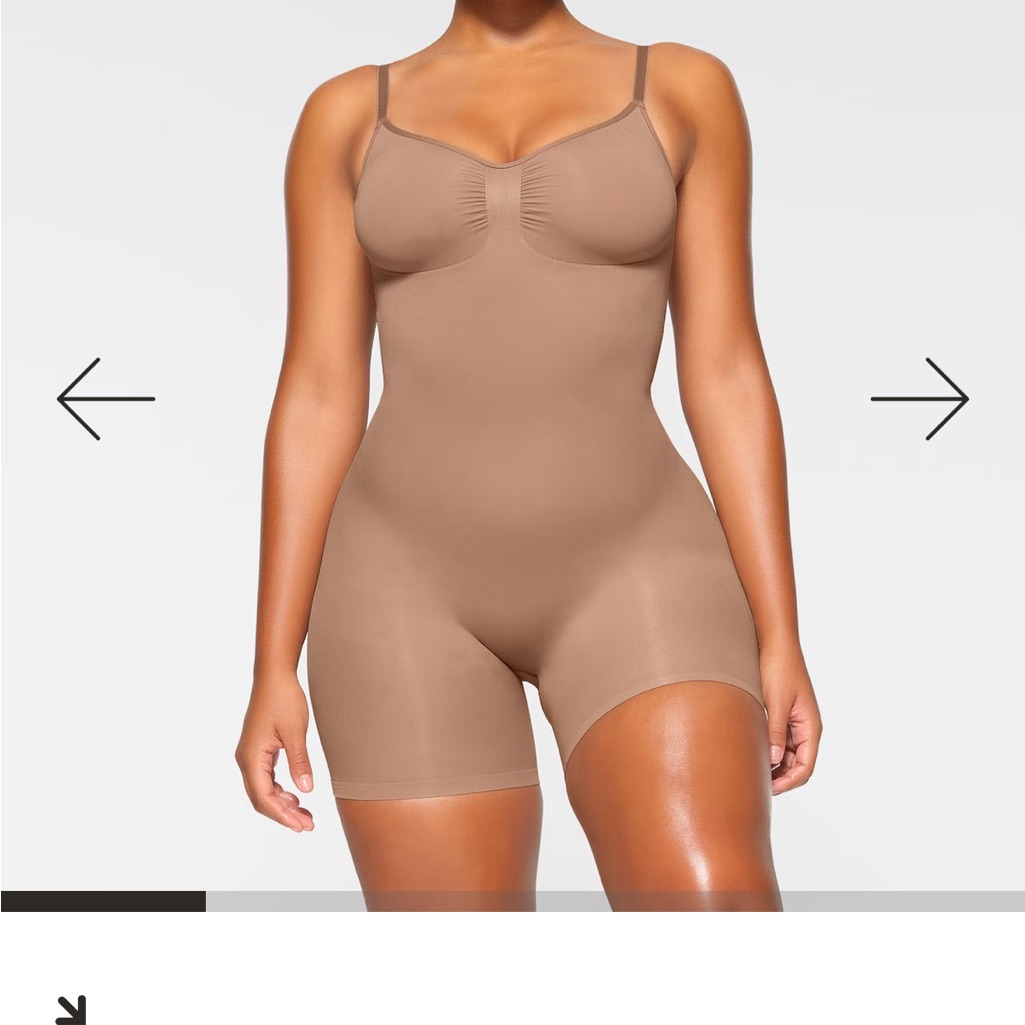 Skims Brown Shapewear Intimates Collection